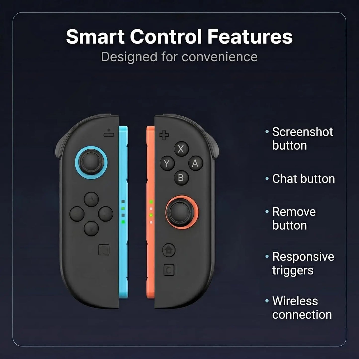 For Switch 2 Controller Joy-Con,Wireless Controller,Switch 2 Joy-Con 2,Switch 2 Pro Controller,Switch 2 Gamepad,Switch 2 Remote,Switch 2 Handheld Controller,Switch 2 Joy-Con Replacement,Hall Effect Controller,Switch 2 Accessories,Gift