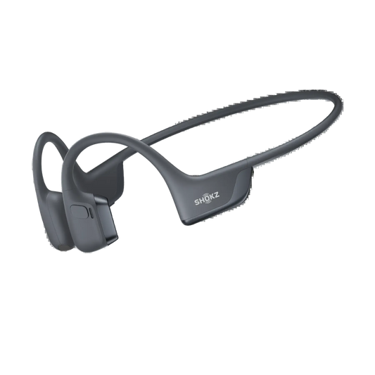 SHOKZ Openrun Pro 2 - Open-Ear, Bone Conduction Sport Headphones - Sweat Resistant, Workout Headphones with Deep Bass and Smart Mic