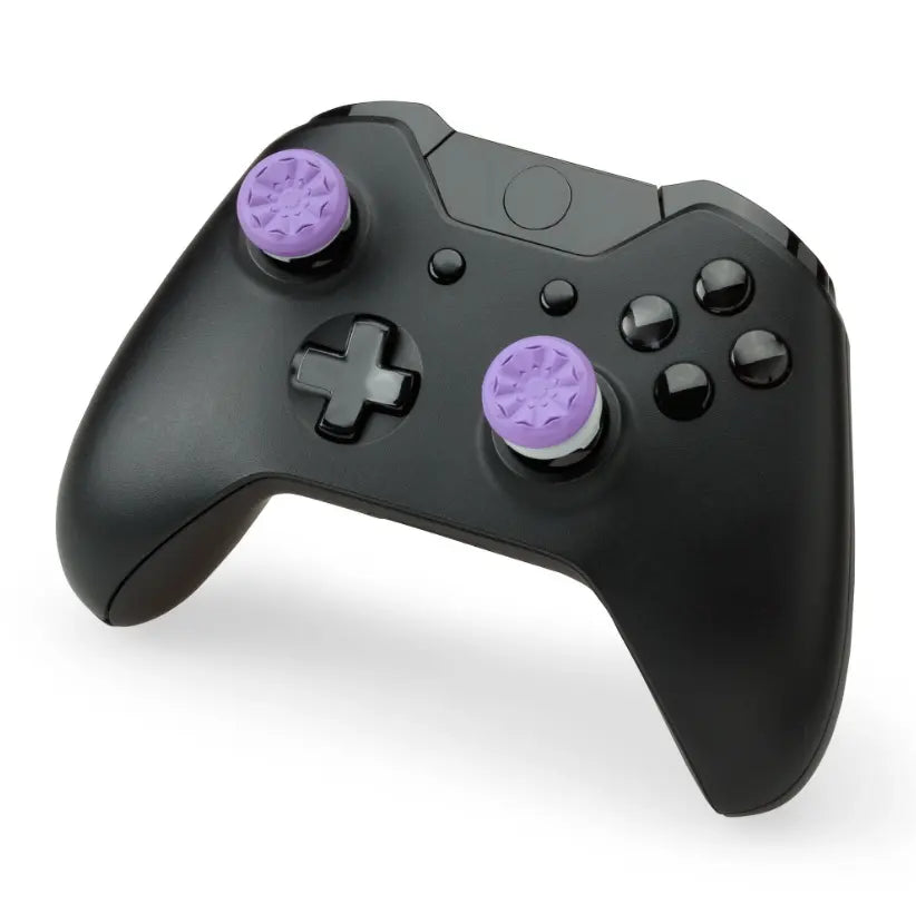 Purple Galaxy Controller Grips for PS5/PS4 Xbox. Rainbow 6 Jynxzi Controller Accessories Console Smartphone Game Connection Performance Thumbsticks Stick Grip