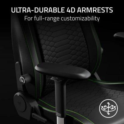 Razer Iskur V2 Newgen - Ergonomic Gaming Chair with Breathable Comfort