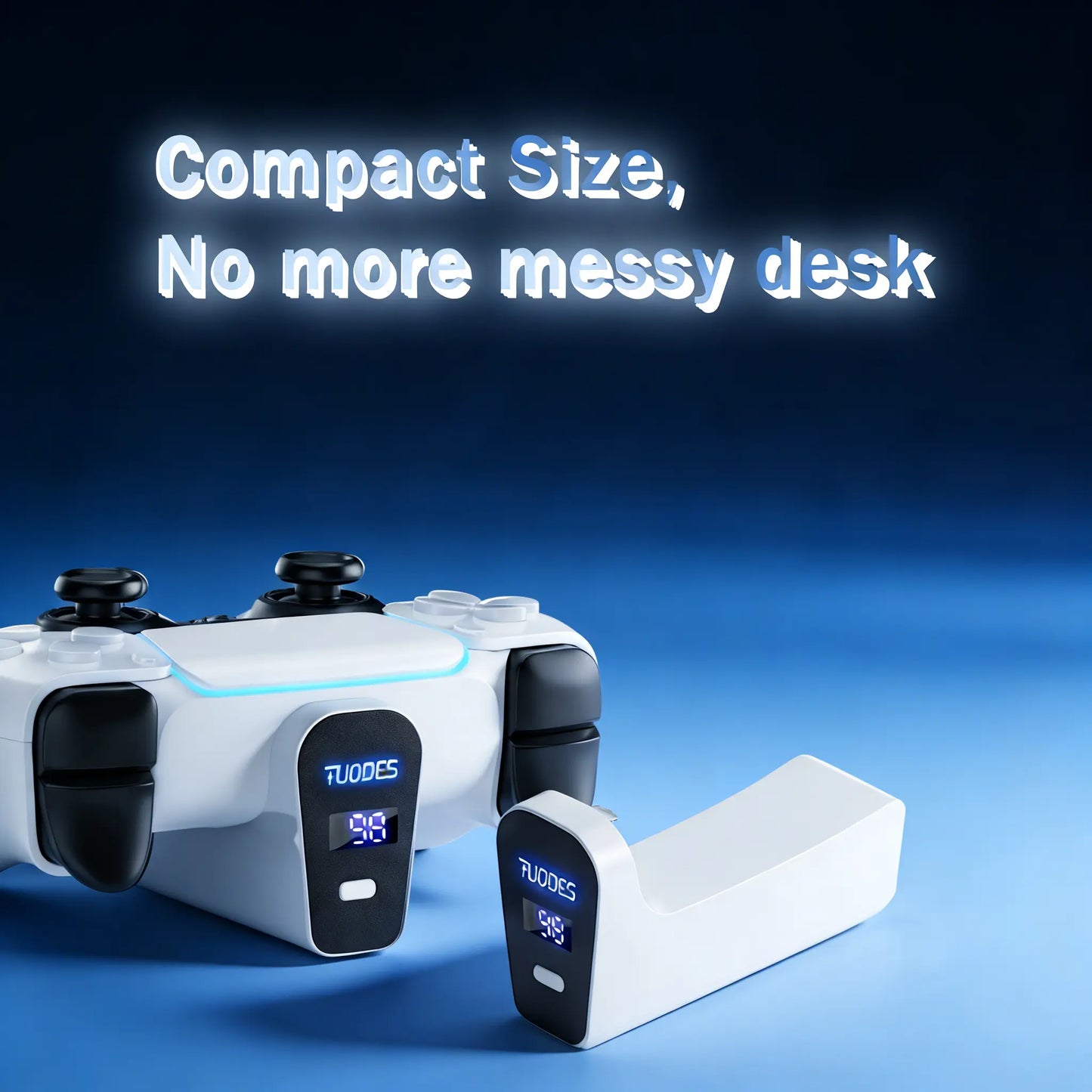 Summervibes 2026 the Gift Every PS5 Gamer Needs PS5 Controller External Battery Pack – +15H Playtime, Type-C, 2000Mah High-Capacity, Compatible with PS5 Slim, Digital & Pro Game Console Accessories