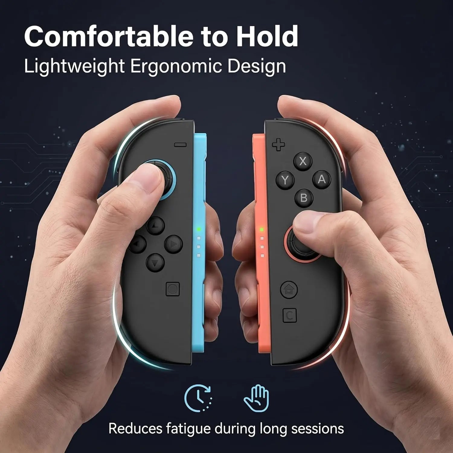 For Switch 2 Controller Joy-Con，Wireless Controller,Switch 2 Joy-Con 2,Switch 2 Pro Controller,Switch 2 Gamepad,Switch 2 Remote,Switch 2 Handheld Controller,Switch 2 Joy-Con Replacement,Hall Effect Controller,Switch 2 Accessories,Gift