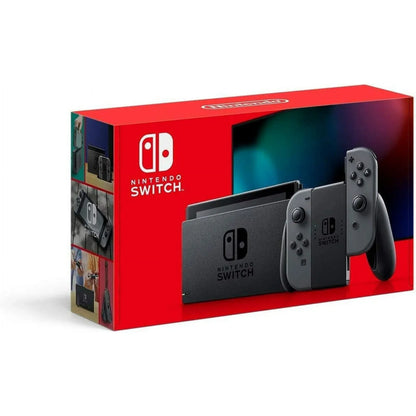 Nintendo Switch Generation 2 with Gray Joy‑Con (Region Free)