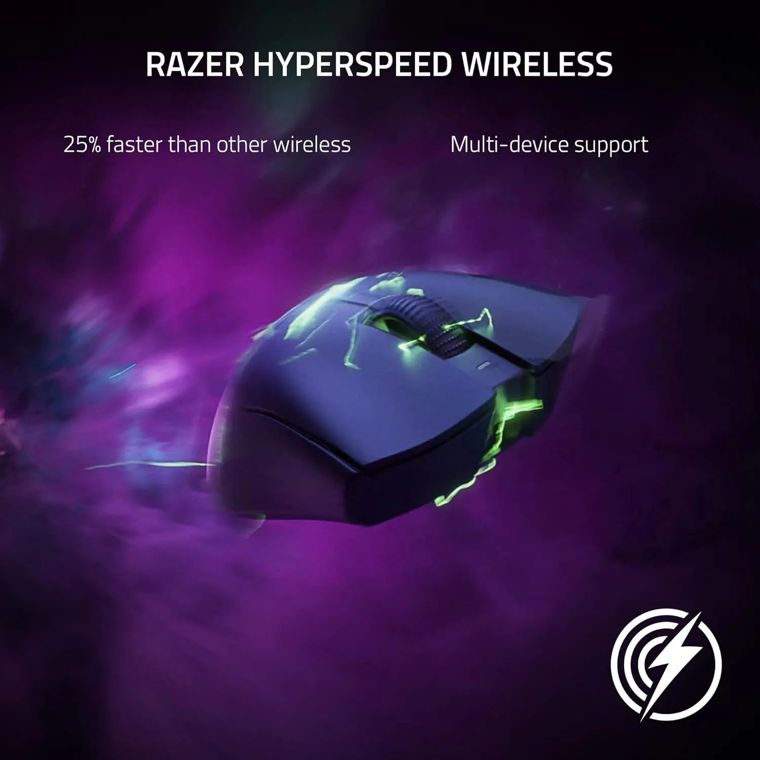 Razer Deathadder V3 Pro Wireless Gaming Mouse: 64G Lightweight Ergonomic - 30K DPI Optical Sensor - Gen-3 Optical Switches - 8 Programmable Controls - up to 90 Hr Battery - White