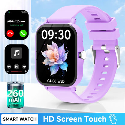 1.83-Inch HD Touchscreen Smartwatch, Wireless Calling/Dialing, Multiple Sports Modes, Call Reminders and Call Rejection Functions, Wearable Device Suitable for Both Men and Women, Perfect Gift for Holidays or Birthdays.