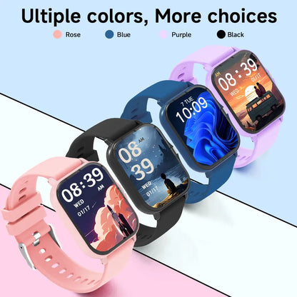 1.83-Inch HD Touchscreen Smartwatch, Wireless Calling/Dialing, Multiple Sports Modes, Call Reminders and Call Rejection Functions, Wearable Device Suitable for Both Men and Women, Perfect Gift for Holidays or Birthdays.