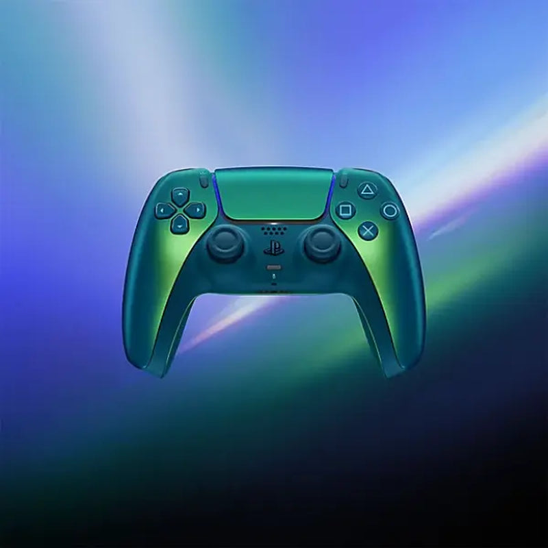 Sony Playstation 5 Dualsense Wireless Controller - Chroma Teal, Detailed Design, Dual Action Buttons, Suitable for Various Gaming Modes Console Accessories Aesthetic
