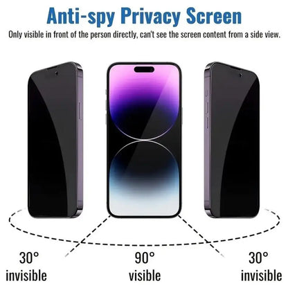 Privacy Screen Protector, Tempered Glass Phone Screen Protector, Phone Accessories for Iphone 11 12 13 14 15 Pro Max