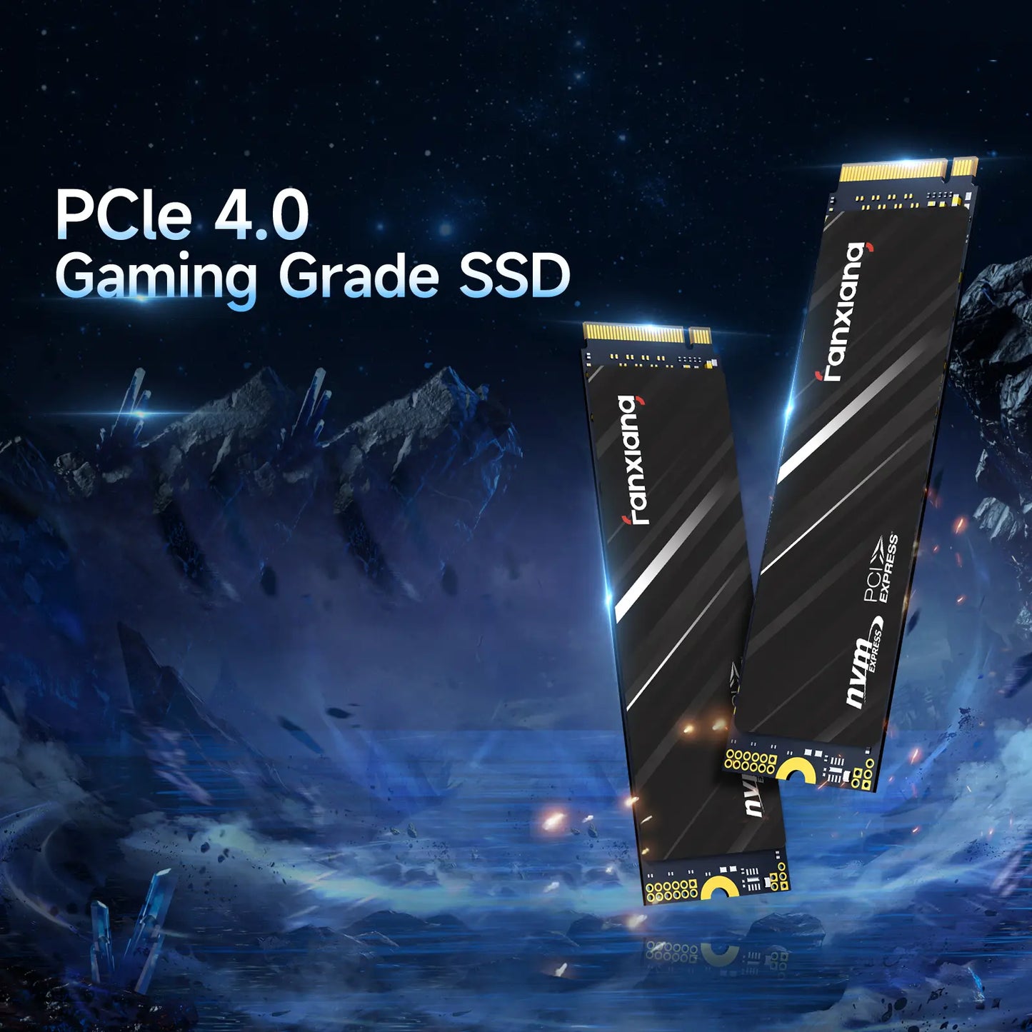 FANXIANG S690Q 500GB/1TB/2TB/4TB M.2 Nvme Internal Solidstate Drive(Ssd) Pcie 4.0 for PS5, up to 4800 Mb/S