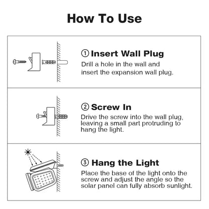 Solar Motion Sensor Outdoor Light 3-Head 216 LED Security Floodlight with Remote Control IP65 Waterproof Adjustable Wall Lamp Solar Powered Exterior Light for Garden Garage Yard Porch Driveway