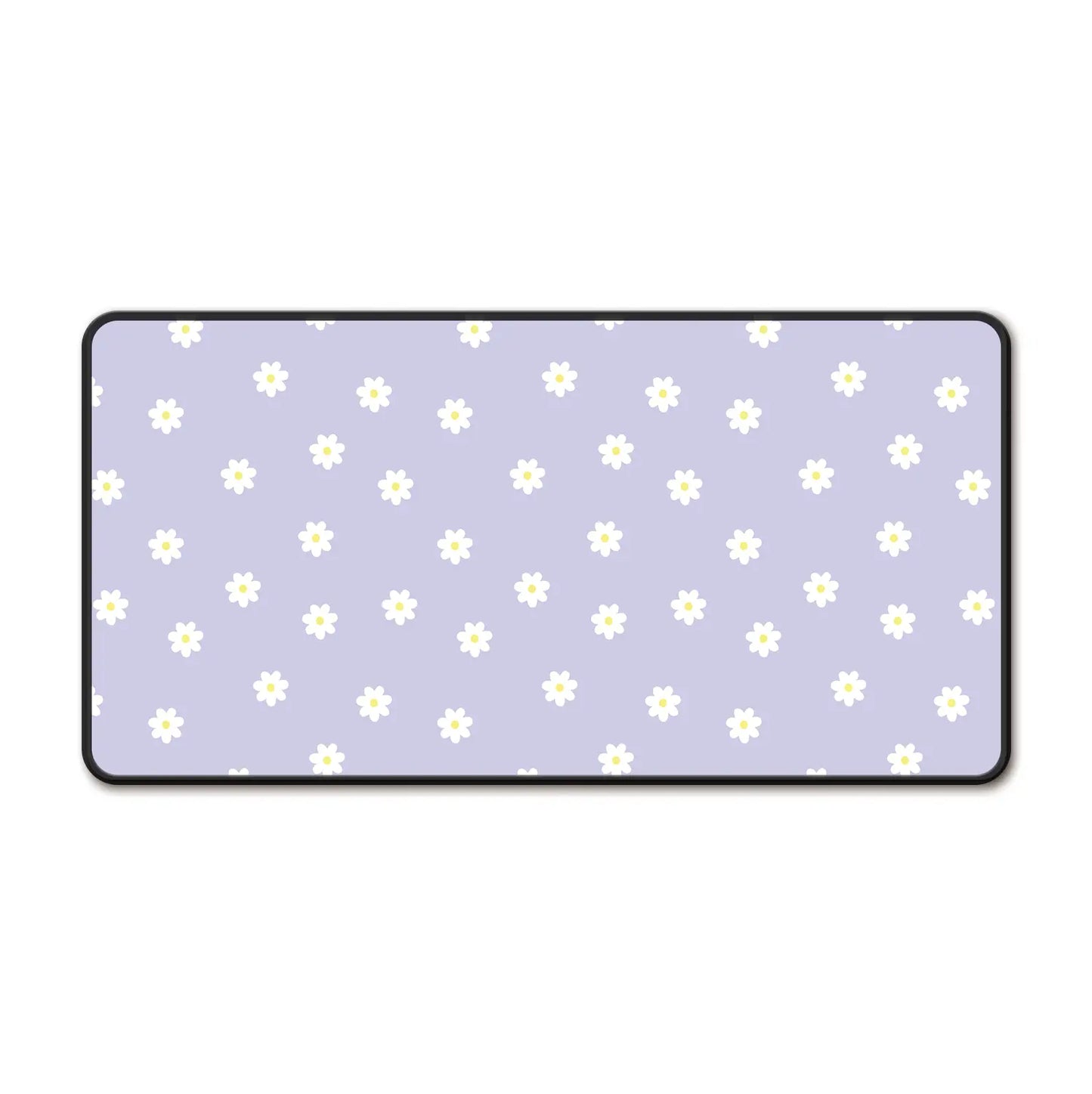 Purple Daisy Mousepad - Extra Large, Anti-Slip Rubber Base, Gaming Mousepad Design Extended Mousepad Trackpad Rectangle
