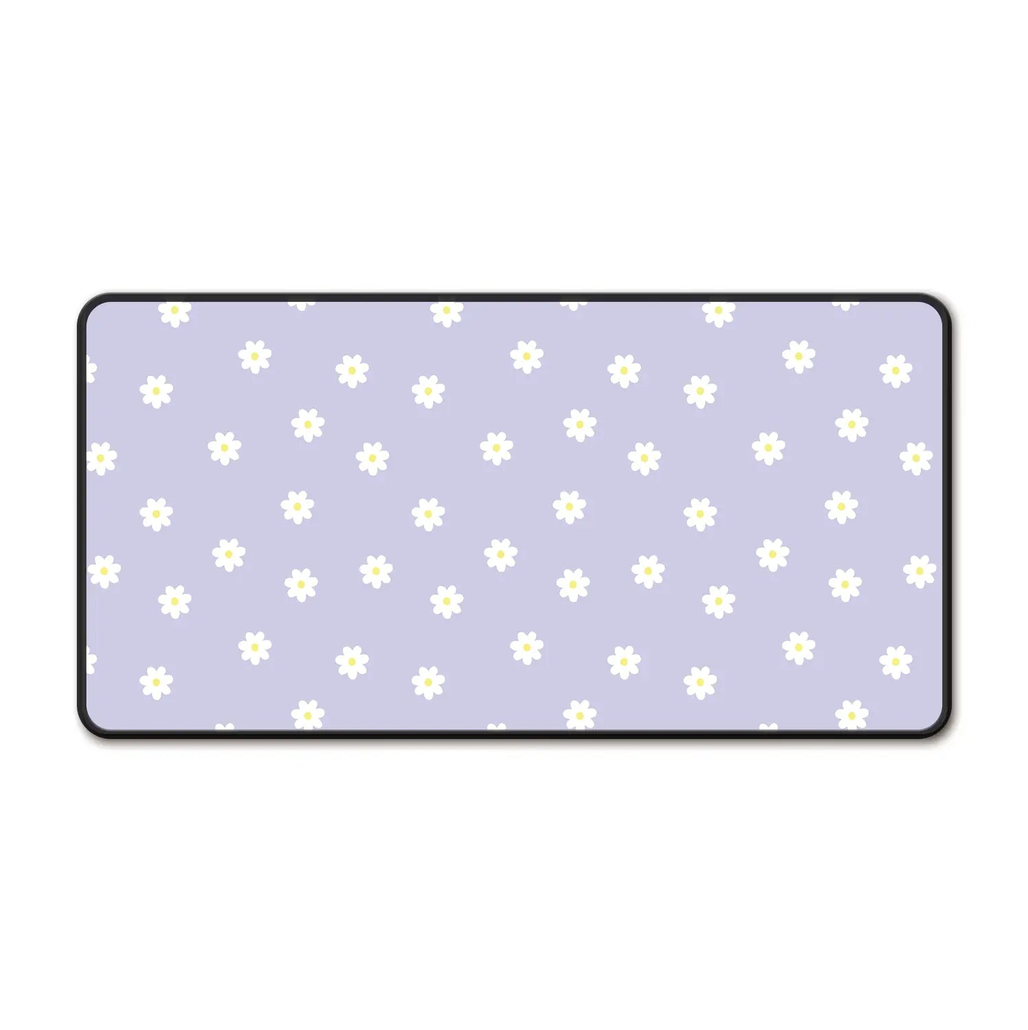 Purple Daisy Mousepad - Extra Large, Anti-Slip Rubber Base, Gaming Mousepad Design Extended Mousepad Trackpad Rectangle