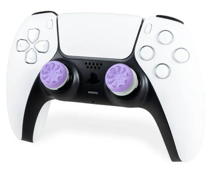 Purple Galaxy Controller Grips for PS5/PS4 Xbox. Rainbow 6 Jynxzi Controller Accessories Console Smartphone Game Connection Performance Thumbsticks Stick Grip