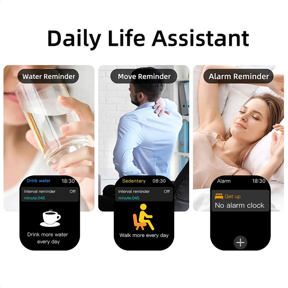 1.83-Inch HD Touchscreen Smartwatch, Wireless Calling/Dialing, Multiple Sports Modes, Call Reminders and Call Rejection Functions, Wearable Device Suitable for Both Men and Women, Perfect Gift for Holidays or Birthdays.